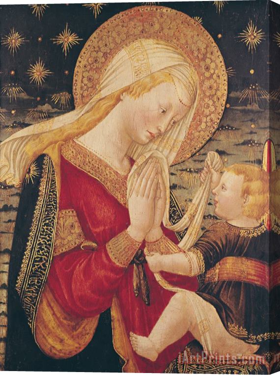 Neri di Bicci Virgin and Child Stretched Canvas Print / Canvas Art