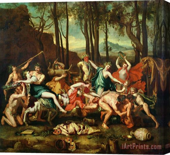 Nicolas Poussin The Triumph of Pan Stretched Canvas Painting / Canvas Art