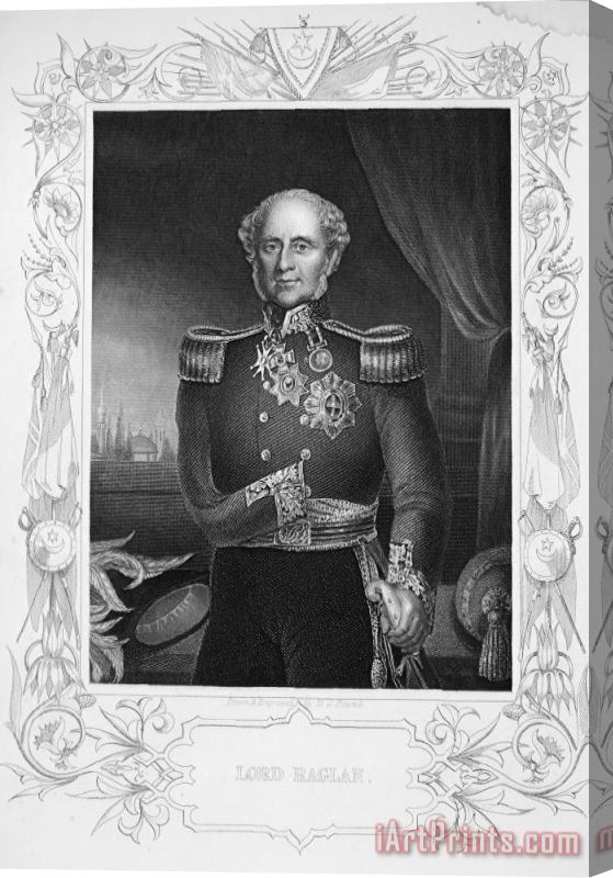 Others 1st Baron Of Raglan Stretched Canvas Print / Canvas Art