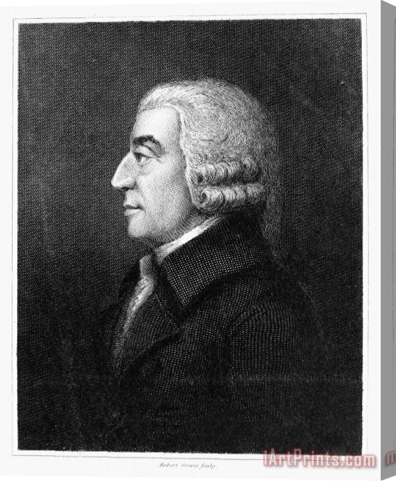 Others Adam Smith (1723-1790) Stretched Canvas Print / Canvas Art