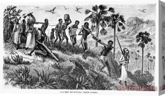 Others Africa: Slave Trade Stretched Canvas Painting / Canvas Art