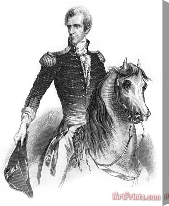 Others Andrew Jackson (1767-1845) Stretched Canvas Print / Canvas Art