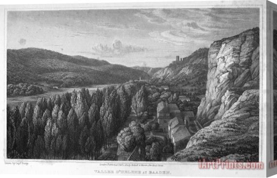 Others Austria: Baaden, 1822 Stretched Canvas Print / Canvas Art