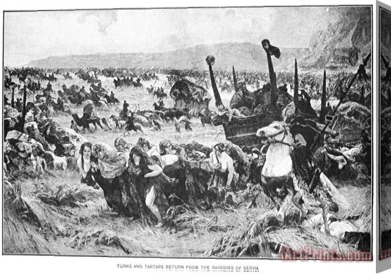 Others Balkan Insurgency, 1876 Stretched Canvas Print / Canvas Art