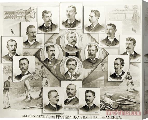 Others Baseball, 1894 Stretched Canvas Print / Canvas Art