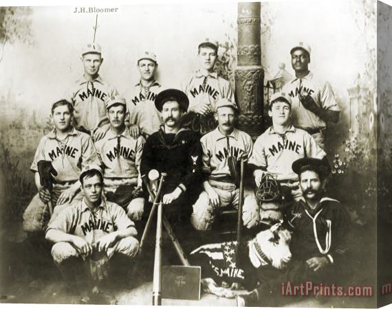 Others BASEBALL TEAM, c1898 Stretched Canvas Print / Canvas Art