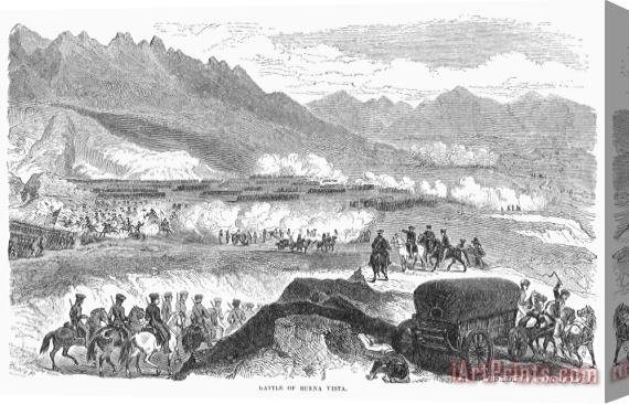 Others Battle Of Buena Vista, Stretched Canvas Print / Canvas Art