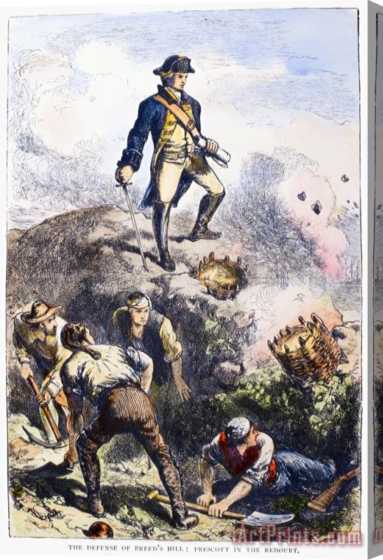 Others Battle Of Bunker Hill, 1775 Stretched Canvas Painting / Canvas Art