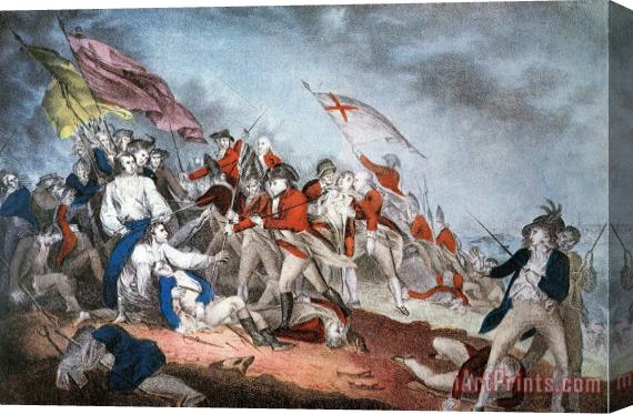 Others Battle Of Bunker Hill, 1775 Stretched Canvas Print / Canvas Art