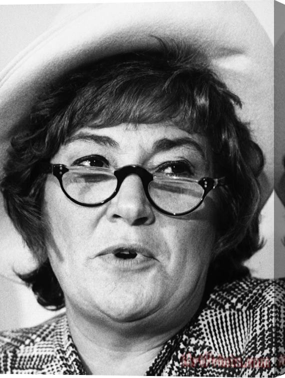 Others Bella Abzug (1920-1998) Stretched Canvas Print / Canvas Art