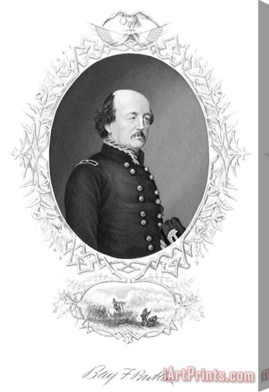 Others Benjamin Butler (1818-1893) Stretched Canvas Print / Canvas Art