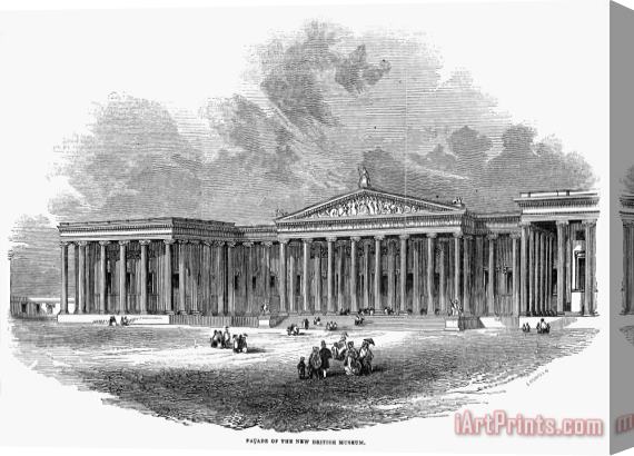 Others British Museum, 1845 Stretched Canvas Print / Canvas Art