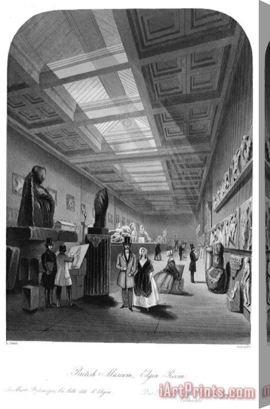 Others British Museum, 1860 Stretched Canvas Print / Canvas Art