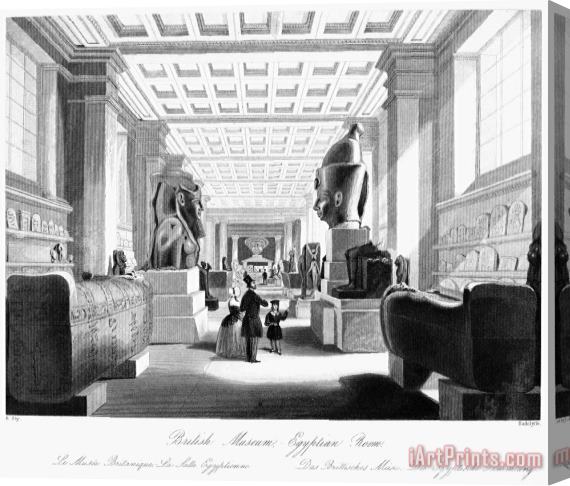Others BRITISH MUSEUM, c1860 Stretched Canvas Print / Canvas Art