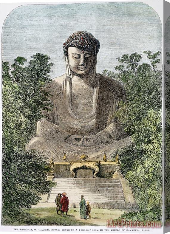 Others Buddha: Kamakura, Japan Stretched Canvas Print / Canvas Art