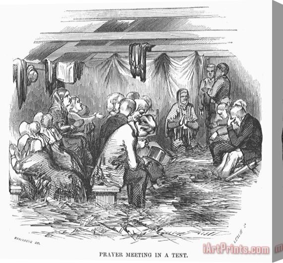 Others Camp Meeting, 1852 Stretched Canvas Painting / Canvas Art