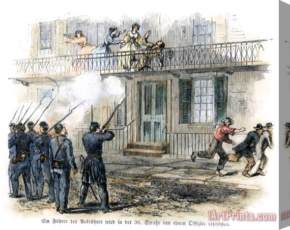 Others Civil War: Draft Riots Stretched Canvas Print / Canvas Art