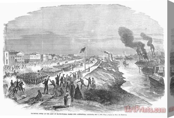 Others Civil War: Red River, 1863 Stretched Canvas Print / Canvas Art