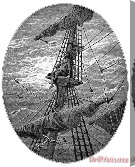 Others Coleridge: Ancient Mariner Stretched Canvas Print / Canvas Art