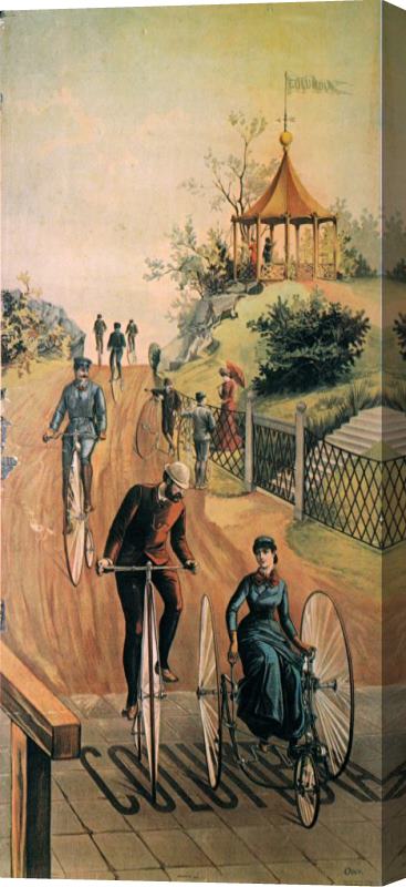Others Columbia Bicycles Poster Stretched Canvas Painting / Canvas Art