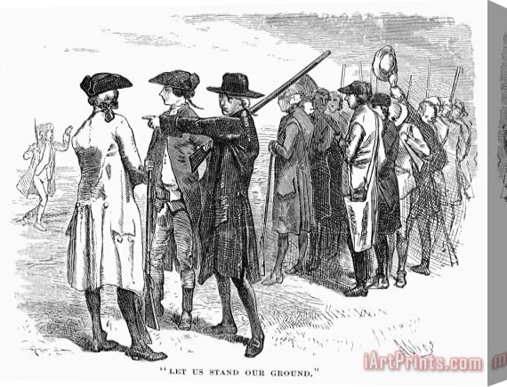 Others Concord: Minutemen, 1775 Stretched Canvas Print / Canvas Art