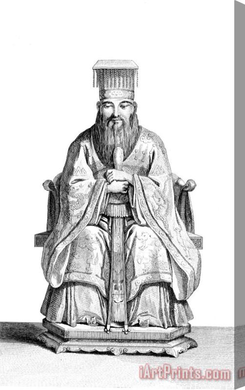 Others CONFUCIUS (c551-479 B.C.) Stretched Canvas Print / Canvas Art