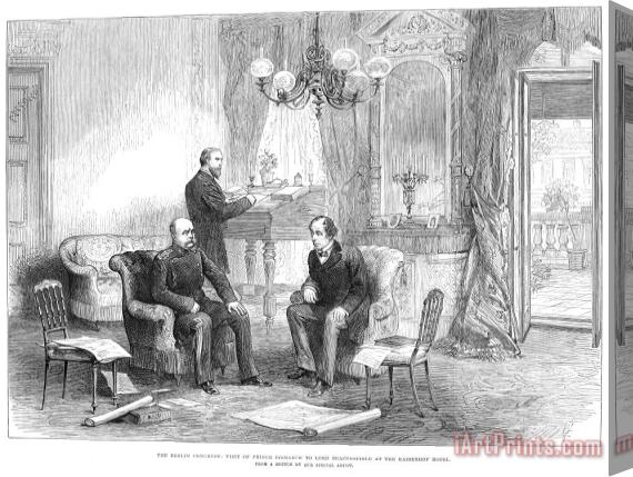 Others Congress Of Berlin, 1878 Stretched Canvas Print / Canvas Art