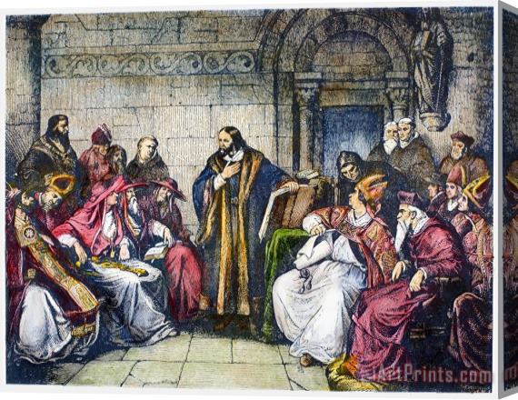 Others Council Of Constance, 1414 Stretched Canvas Print / Canvas Art
