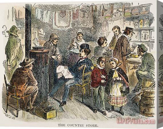 Others Country Store, 1883 Stretched Canvas Print / Canvas Art