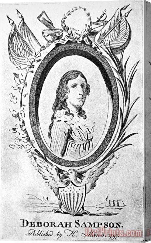 Others Deborah Sampson (1760-1827) Stretched Canvas Print / Canvas Art