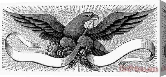Others EAGLE, 19th CENTURY Stretched Canvas Print / Canvas Art