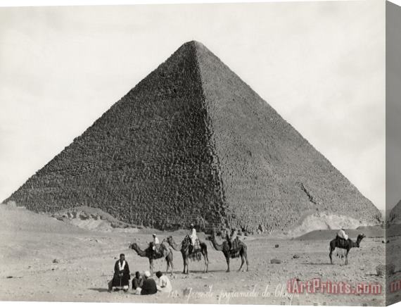Others Egypt: Cheops Pyramid Stretched Canvas Print / Canvas Art