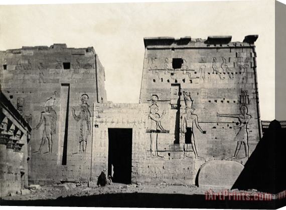 Others Egypt: Temple Of Isis Stretched Canvas Print / Canvas Art