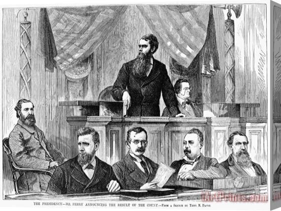 Others Electoral Commission, 1877 Stretched Canvas Print / Canvas Art