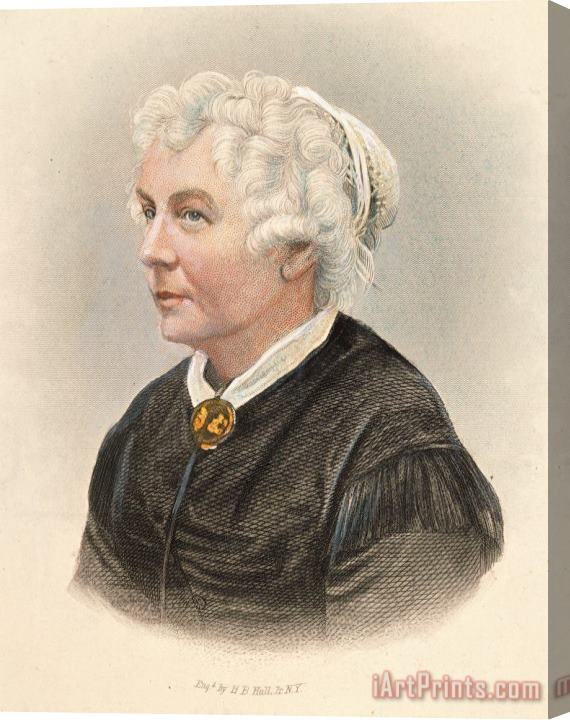 Others Elizabeth Cady Stanton Stretched Canvas Print / Canvas Art
