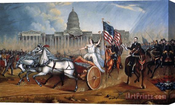 Others Emancipation Proclamation Stretched Canvas Print / Canvas Art