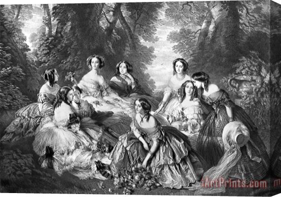 Others Empress Eugenie Of France Stretched Canvas Print / Canvas Art