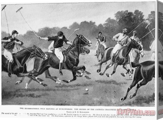 Others England: Polo, 1902 Stretched Canvas Painting / Canvas Art