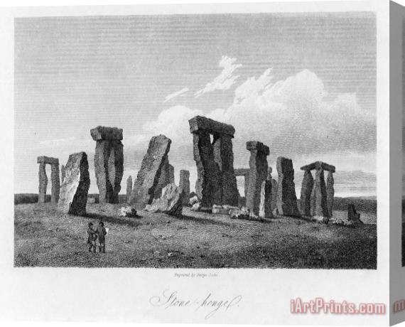 Others England: Stonehenge Stretched Canvas Painting / Canvas Art
