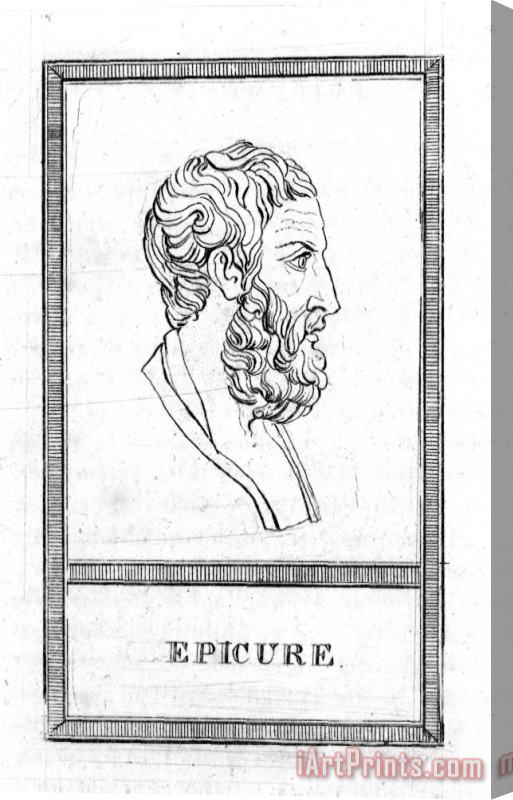 Others Epicurus (343?-270 B.c.) Stretched Canvas Print / Canvas Art