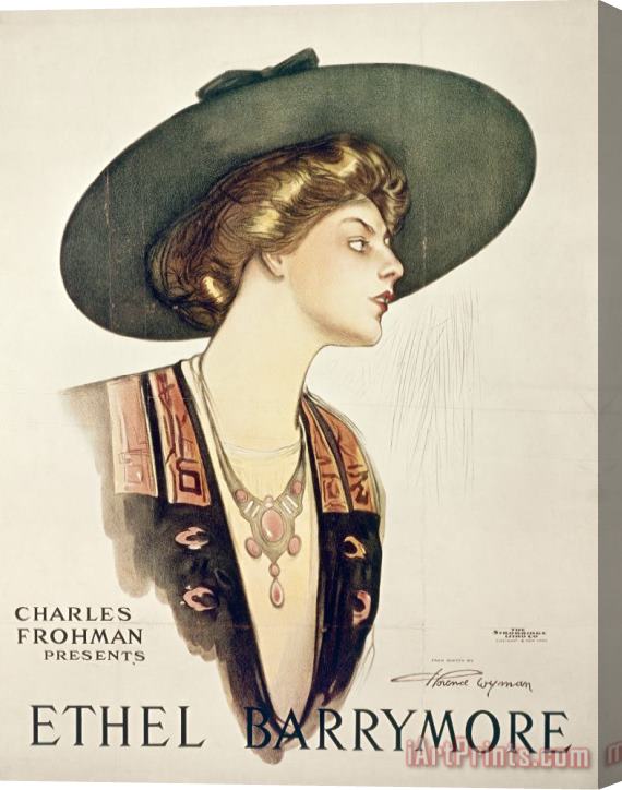 Others Ethel Barrymore (1879-1959) Stretched Canvas Print / Canvas Art