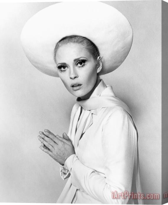 Others Faye Dunaway (1941- ) Stretched Canvas Print / Canvas Art