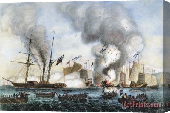 Others First Opium War, 1841 Stretched Canvas Print / Canvas Art