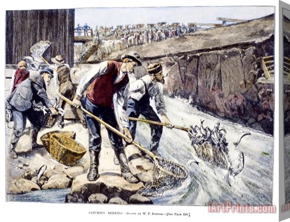 Others Fishing, 1887 Stretched Canvas Print / Canvas Art