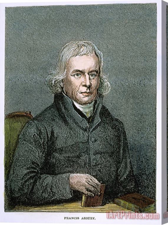 Others Francis Asbury (1745-1816) Stretched Canvas Print / Canvas Art