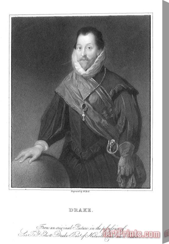 Others Francis Drake (1540?-1596) Stretched Canvas Painting / Canvas Art