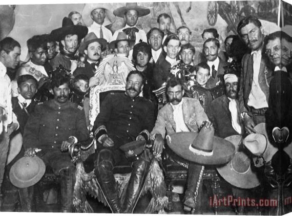 Others Francisco Pancho Villa Stretched Canvas Print / Canvas Art