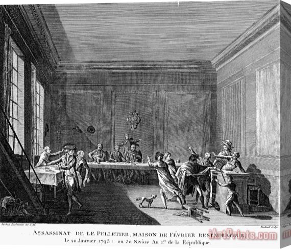 Others French Revolution, 1793 Stretched Canvas Print / Canvas Art