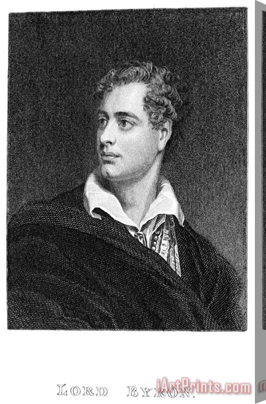 Others George Gordon Byron (1788-1824) Stretched Canvas Print / Canvas Art