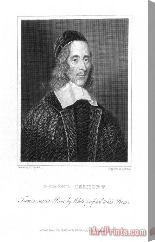 Others George Herbert (1593-1633) Stretched Canvas Print / Canvas Art